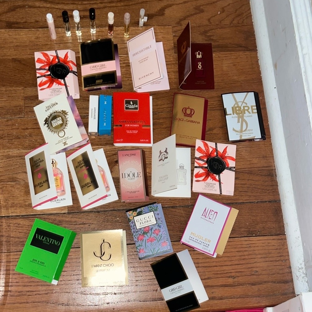 Assorted Perfume Sample Collection